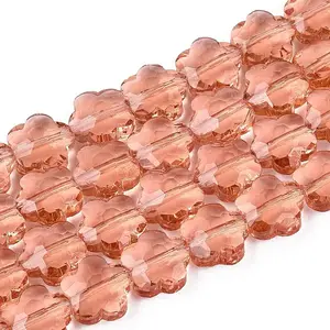 Transparent Glass Beads Strands