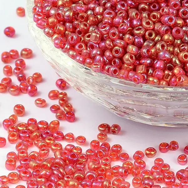 (Repacking Service Available) Round Glass Seed Beads
