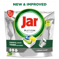 JAR Tablety do myčky Platinum All-in-One Yellow 35 ks