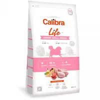 CALIBRA Life Junior Small Breed Chicken pro mladé psy malých plemen, Hmotnost balení: 1,5 kg