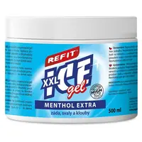 Refit Ice gel s mentholem  500ml modrý