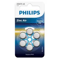 PHILIPS ZA675B6A/00 baterie do naslouchadla 6 kusů