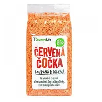 COUNTRY LIFE Čočka červená půlená BIO 500 g