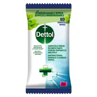 DETTOL Antibakteriální ubrousky na povrchy 80 kusů
