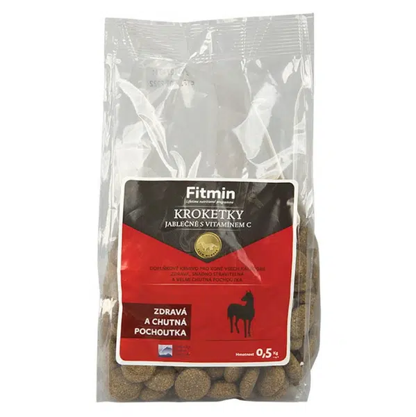 FITMIN Horse kroketky jablko+ vit. C 500 g