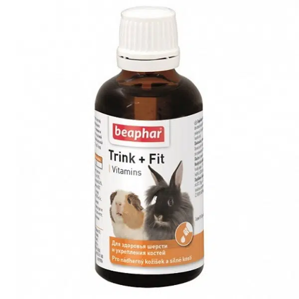 BEAPHAR Trink Fit vitamínové kapky pro hlodavce 50 ml