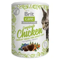 BRIT Care Snack Superfruits Chicken s kuřetem, rakytníkem a borůvkami pro kočky 100 g