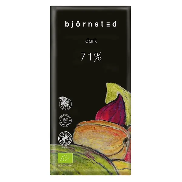 VIVANI Hořká čokoláda 71% björnsted BIO 80 g
