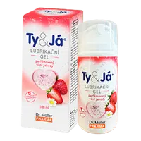 DR. MÜLLER Ty & Já Lubrikační parfémovaný gel vůní jahody 100 ml