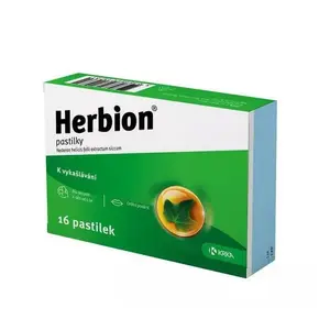 HERBION 16 pastilek