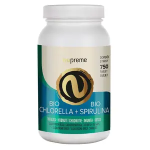 NUPREME Chlorella a spirulina BIO 750 tablet