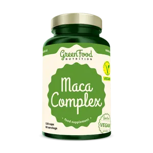 GREENFOOD NUTRITION Maca complex 120 kapslí