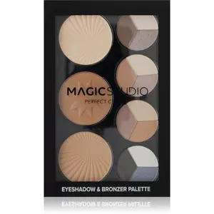 Magic studio Eyeshadow & Bronzer Palette multifunkčná paleta 23 g