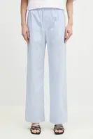 Bavlněné kalhoty Fiorucci Striped Logo