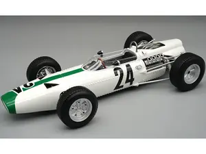 BRM P261 24 Bob Bondurant Formula One F1 "Belgian GP" (1966) "Mythos Series" Limited Edition to 40 pieces Worldwide 1/18 Model Car by Tecnomodel