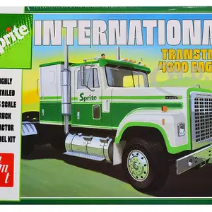 Skill 3 Model Kit International Transtar 4300 Eagle Truck Tractor "Sprite" 1/25 Scale Model by AMT