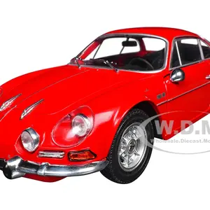 1969 Alpine A110 1600S Rouge Vif Red 1/18 Diecast Model Car by Solido