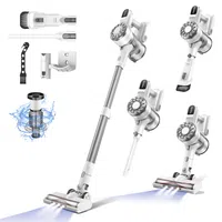 Teendow V08 Pro Cordless Vacuum Cleaner 25kPa Powerful Suction 2200mAh Battery