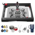AlgoLaser Alpha 10W Laser Engraver 400mm/s Engraving Speed 400*400mm (157.5*157.5inch)