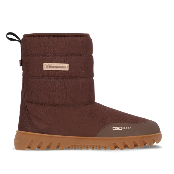 Barefoot Winter Boots Barebarics PolarStride - Copper Brown