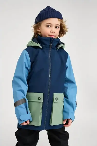 Dětská bunda Reima Sysma modrá barva, 5100409A