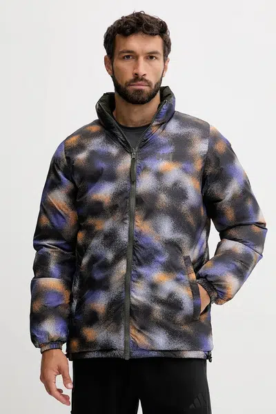 Oboustranná bunda Helly Hansen YU 23 REVERSIBLE PUFFER pánská, černá barva, 54060