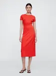 GAP Knitted midi dress with cutouts - Women's