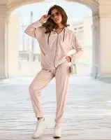 Resti Women's cotton a'la velour set