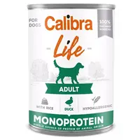 Calibra Dog Life konzerva Adult Duck with Rice 400 g