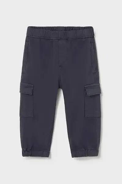 Dětské kalhoty Mayoral Joggers cargo tmavomodrá barva, 2506