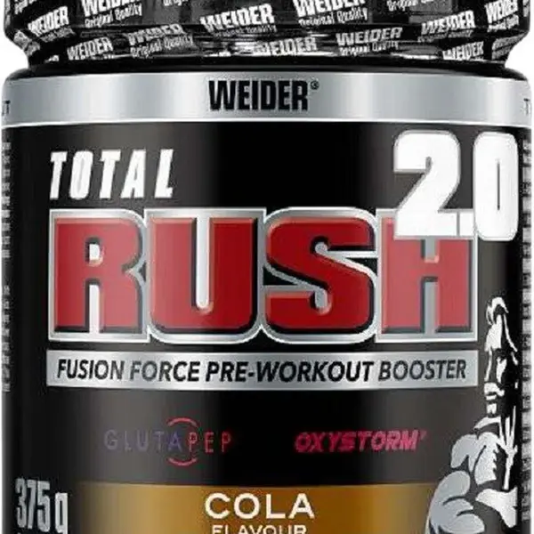 WEIDER Předtréninková směs, Total Rush 2.0, 375 g