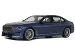 2022 BMW Alpina B7 Blue Metallic 1/18 Model Car by GT Spirit