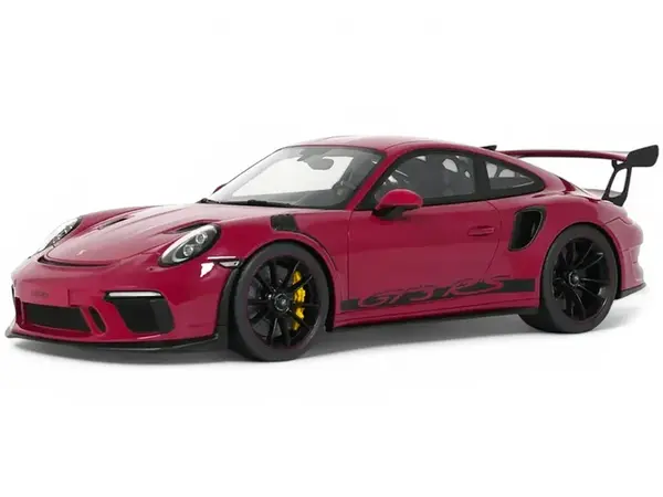 2019 Porsche 911 GT3 RS Purple 1/18 Model Car by GT Spirit