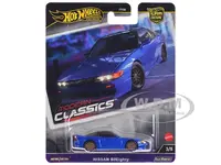 Nissan SilEighty Blue Metallic "Modern Classics" Series Diecast Model Car by Hot Wheels