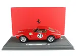 Ferrari 250 SWB 21 "Beurlys" (Jean Blaton) - Lucien Bianchi "24 Hours of Le Mans" (1960) with DISPLAY CASE Limited Edition to 200 pieces Worldwide 1/