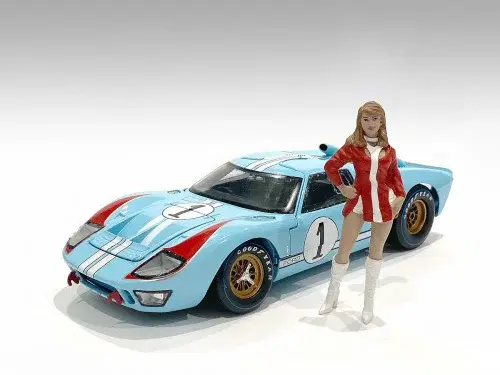 "Race Day 2" Figurine VI for 1/24 Scale Models by American Diorama