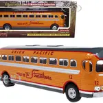 1948 GM PD-4151 Silversides Coach Bus "Union Pacific Road of the Steamliners" "Vintage Bus &amp; Motorcoach Collection" 1/43 Diecast Model by Iconic