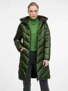 Green women's winter jacket ORSAY - Women's