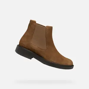 Brown women's ankle boots Geox Spherica EC1 - Women's