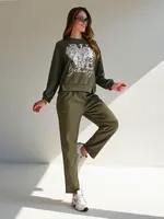 Resti Women's viscose set with print