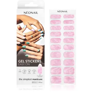 NEONAIL Easy On Gel Stickers nálepky na nehty s použitím UV/LED lampy odstín M13 20 ks