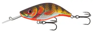 Salmo wobler sparky shad floating yellow holographic shad 4 cm
