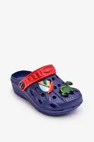 WJ1 Detské ľahké penové crocs Navy modré sladkosti