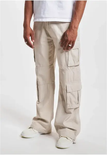 Béžové pánske cargo nohavice