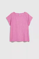 Marisse Women's Blouse L-Ts-4311 D.Pink
