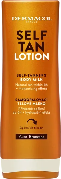DERMACOL SELF TAN Samoopalovací tělové mléko 200 ml