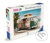 Obytný vůz Volkswagen T1 - puzzle z kategorie Auto-moto
