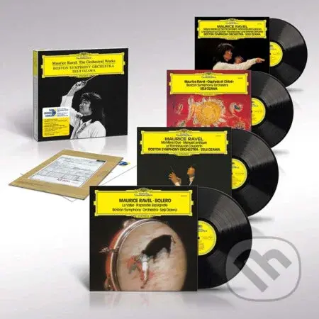 Seiji Ozawa & BSO: Maurice Ravel: The Orchestral Works LP