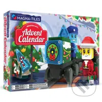 Magnetická stavebnica Adventný kalendár 34 dielov - hra z kategorie Stavebnice