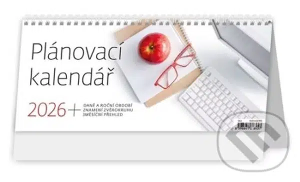Plánovací kalendář 2026 - stolní kalendář